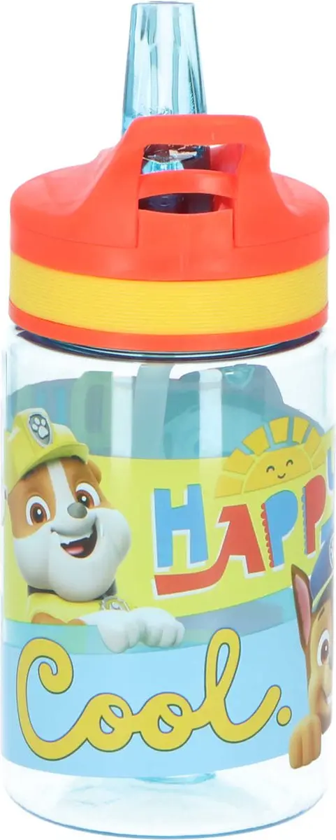 PAW Patrol Drinkfles - 400ml - Rood