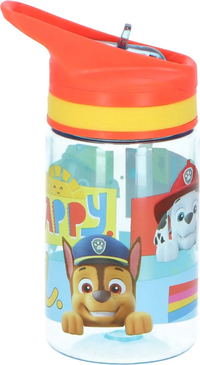 PAW Patrol Drinkfles - 400ml - Rood