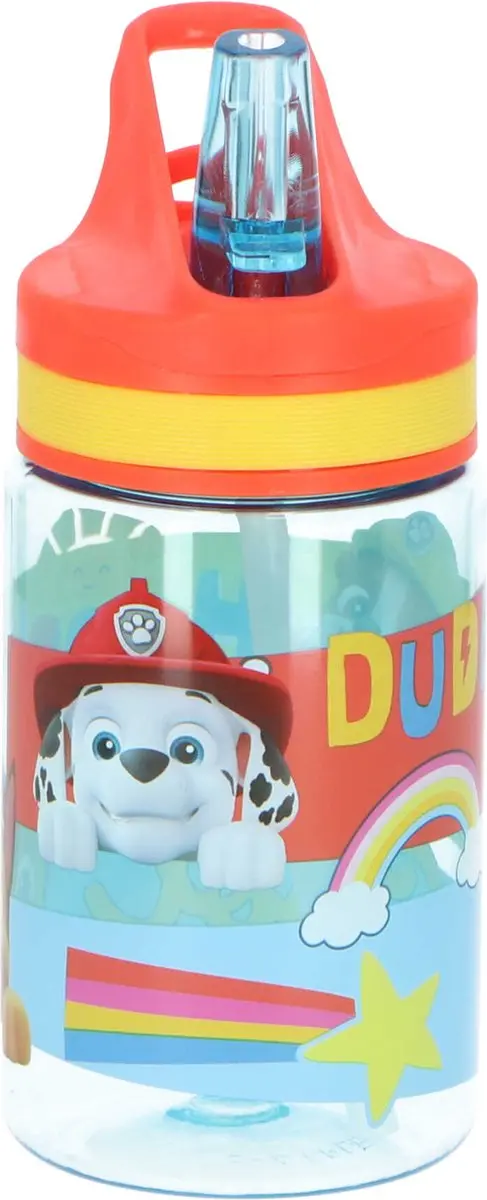 PAW Patrol Drinkfles - 400ml - Rood
