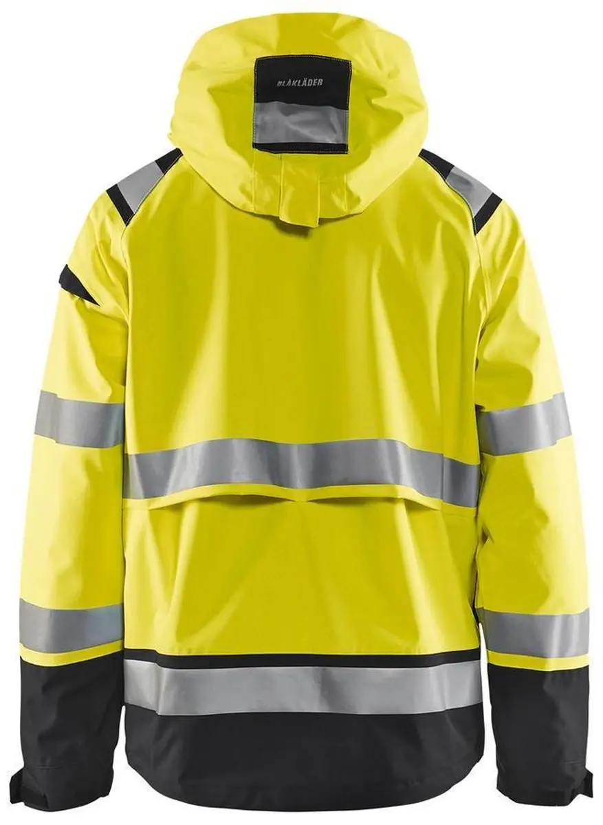 Blåkläder 4987-1987 Shell Jack High Vis - 5XL Geel/Zwart