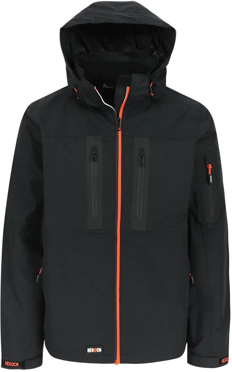 Herock Aspen Regenjas M - Zwart