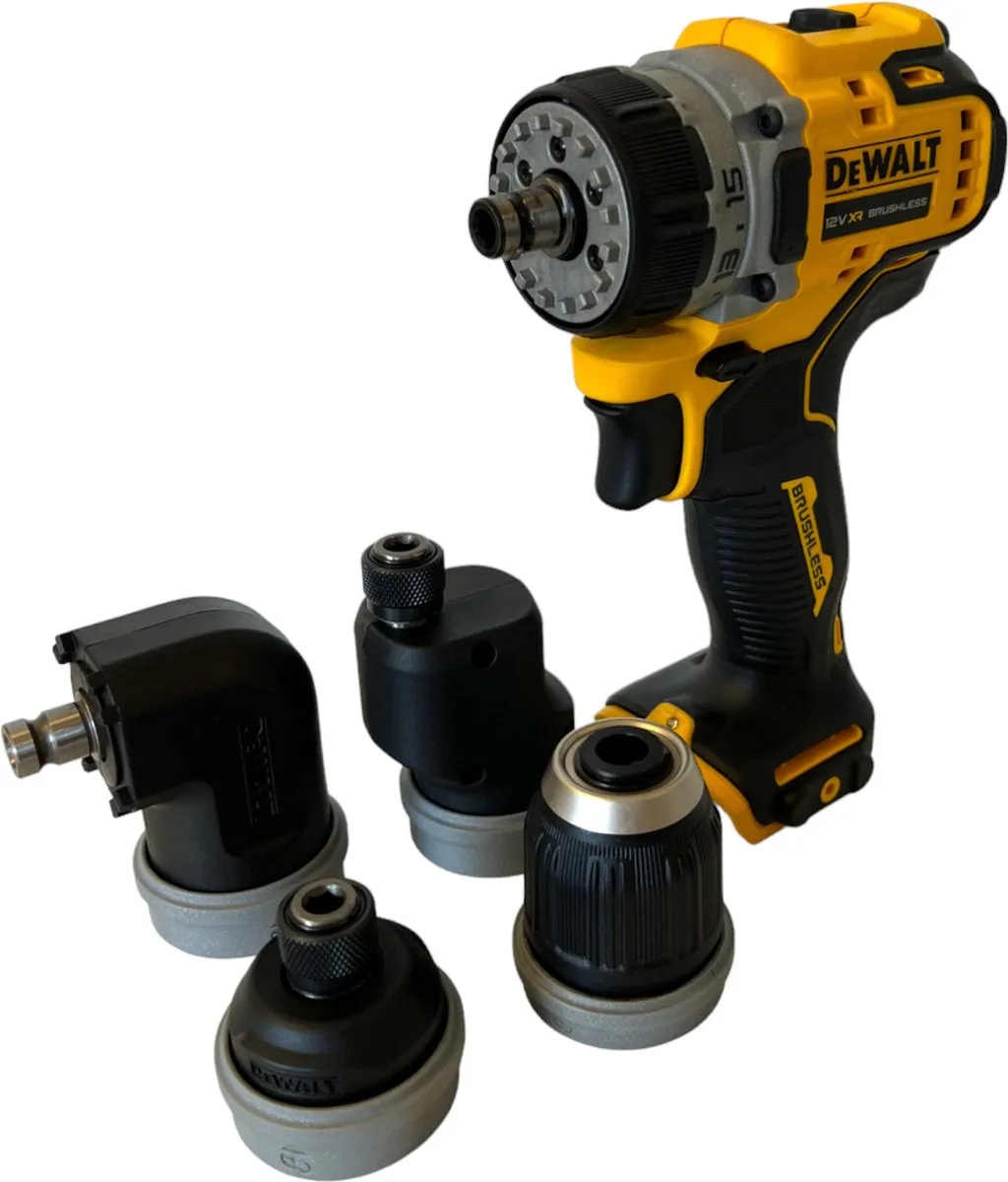 DeWalt DCD703NT 12V XR Schroefboormachine - 2 snelheden - 20mm hout