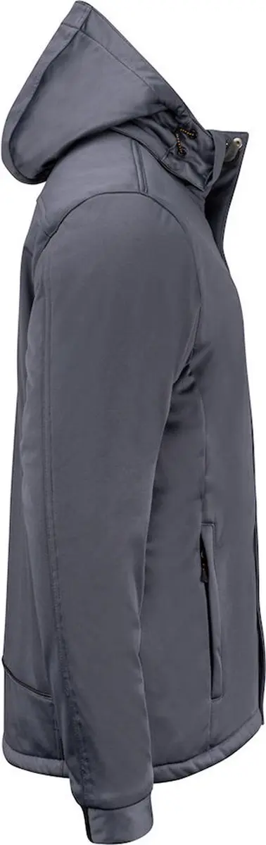 Jobman Softshell Jas Heren - Donkergrijs Maat L