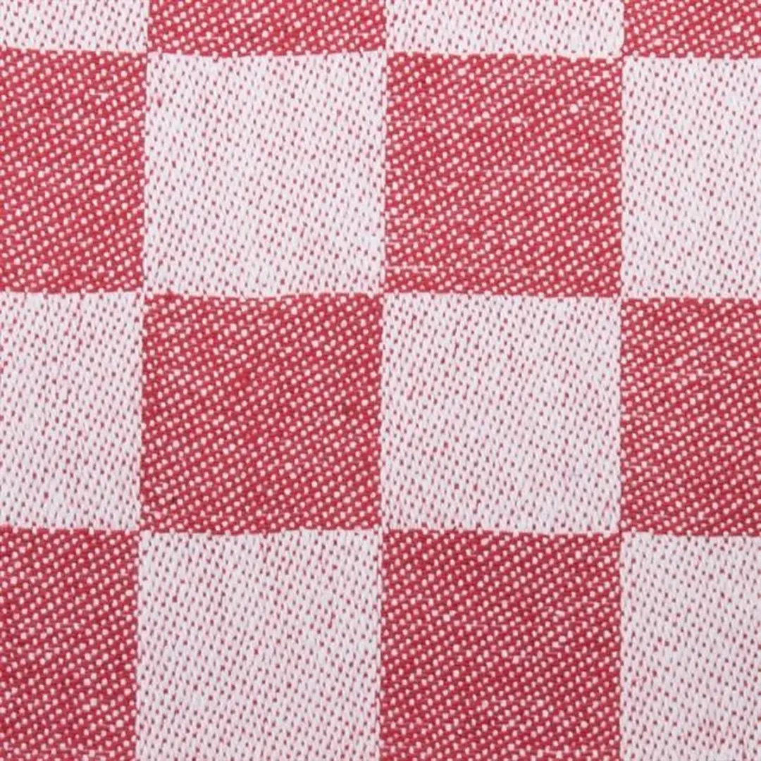 Vogue Theedoek - Rood/Wit