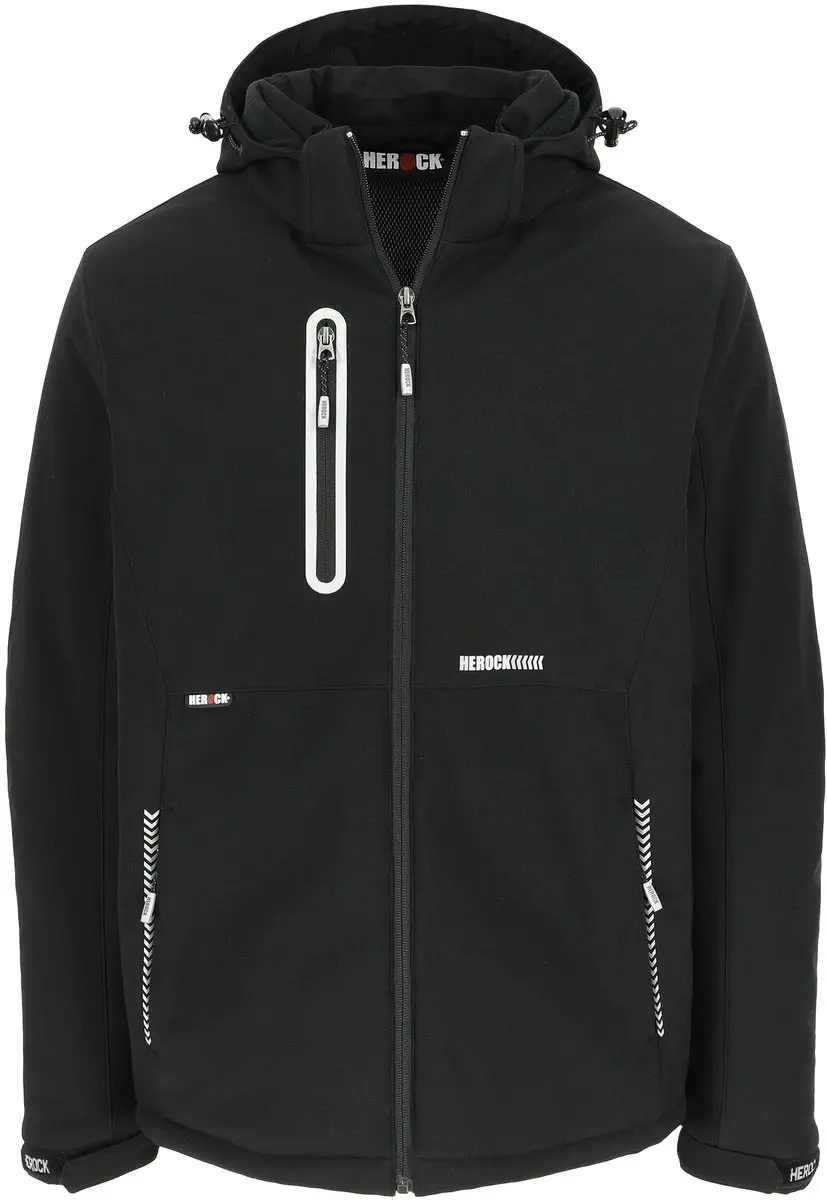 Herock Taris Softshell Werkjas - S - Khaki/Zwart
