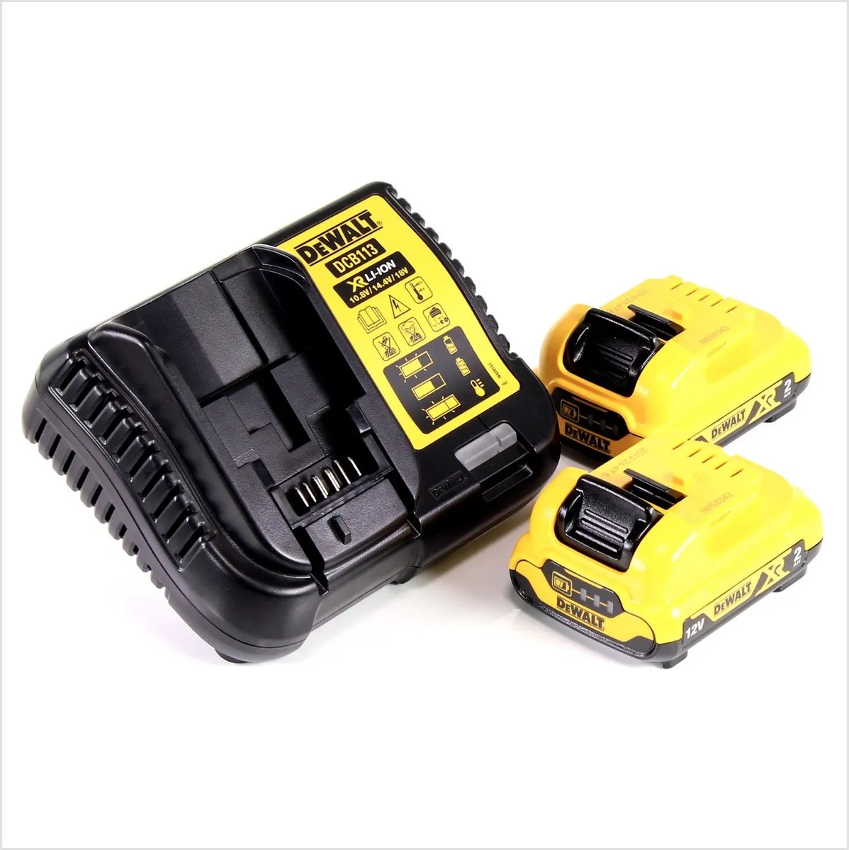 DeWalt DCD706D2-QW Boormachine - 2 snelheden - 2x accu