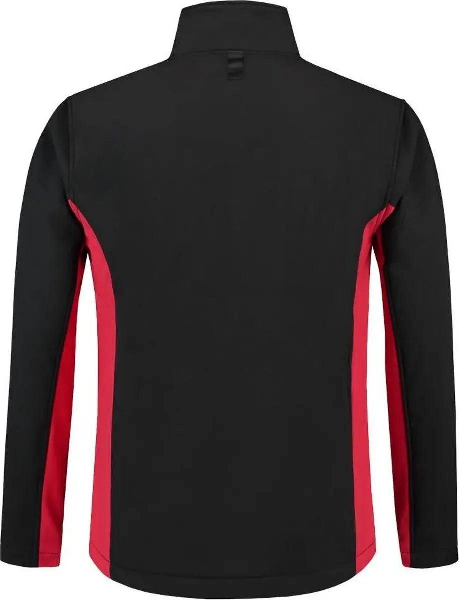 Tricorp Soft Shell Jack Bi-Color 5XL - Zwart-Rood
