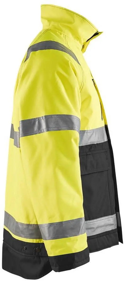 Blåkläder 4827-1977 Winterjas - High Vis Geel/Zwart - XL
