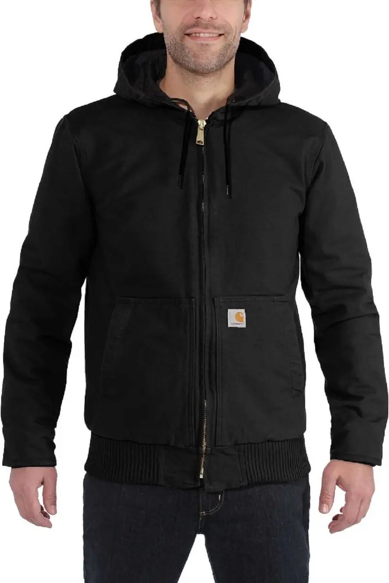 Carhartt Duck Active Werkjas Heren - XL - Zwart