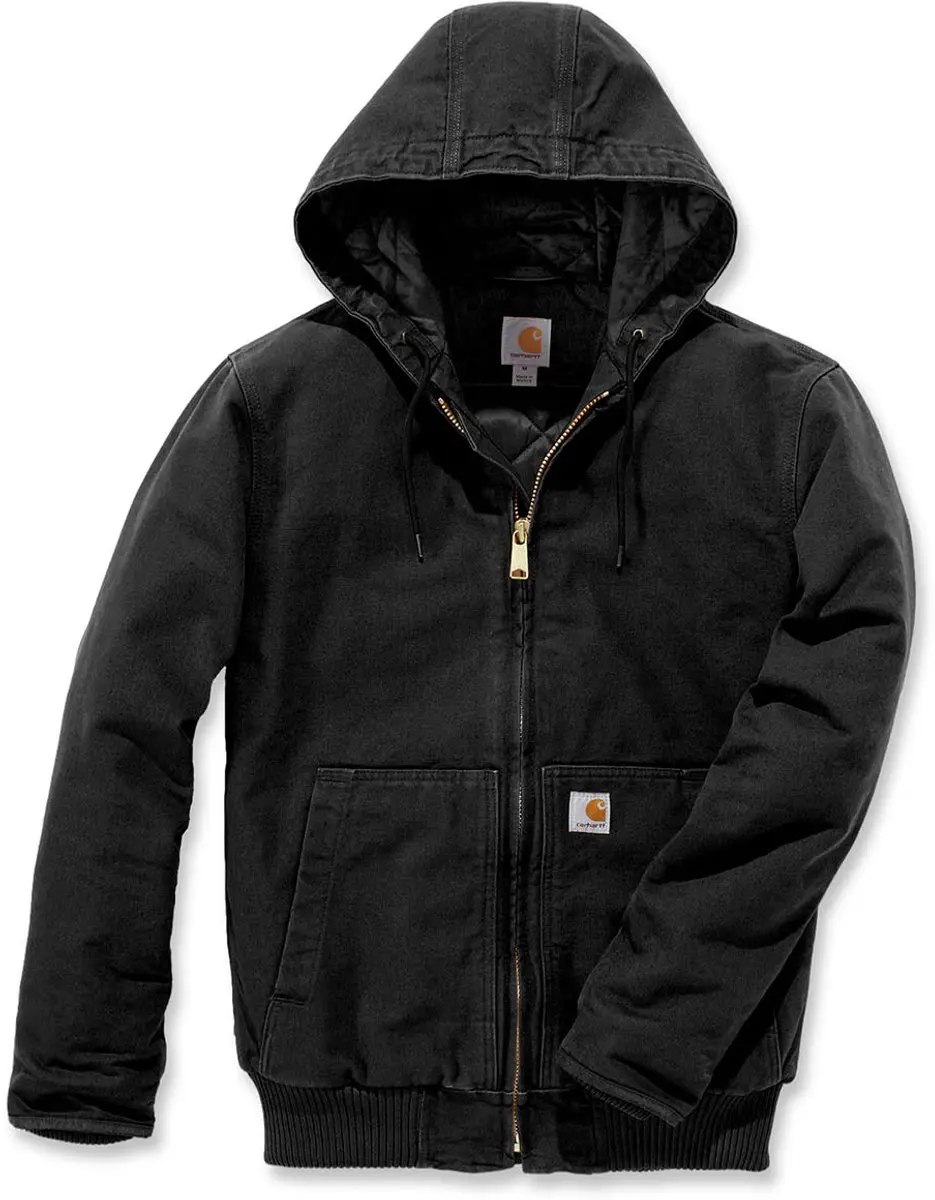 Carhartt Duck Active Werkjas Heren - XL - Zwart - afbeelding 6 van 6