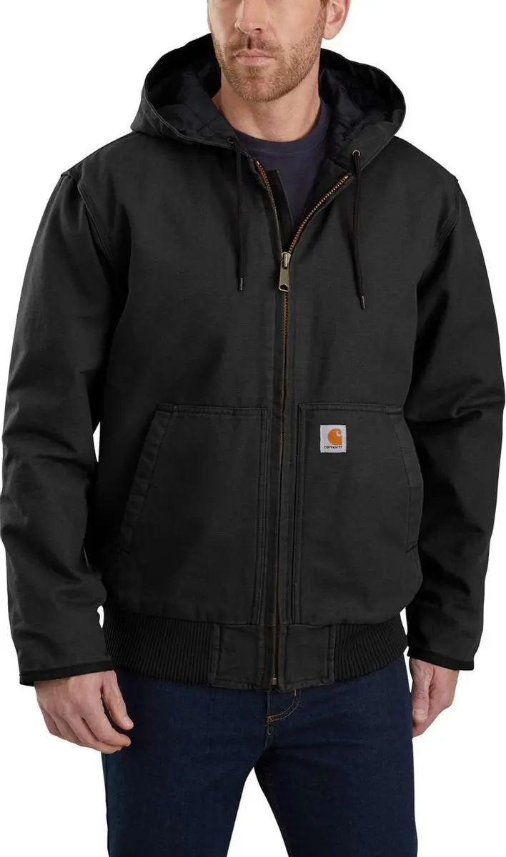 Carhartt Duck Active Werkjas Heren - XL - Zwart