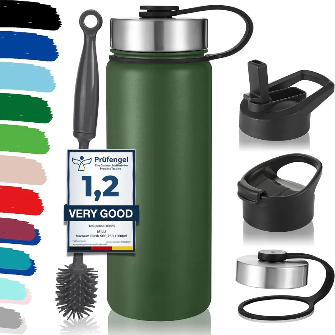 Milu Roestvrijstalen Thermosfles 1000ml
