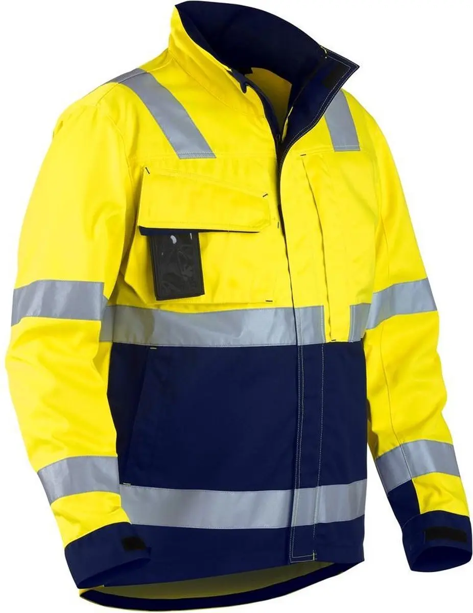 Blåkläder Jas High Vis Klasse 3 Geel/Marineblauw M