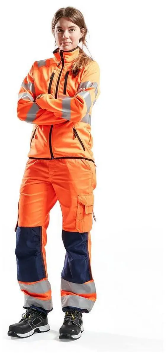 Blåkläder 4926-2512 Dames Softshell Jack - High Vis Oranje - XXL