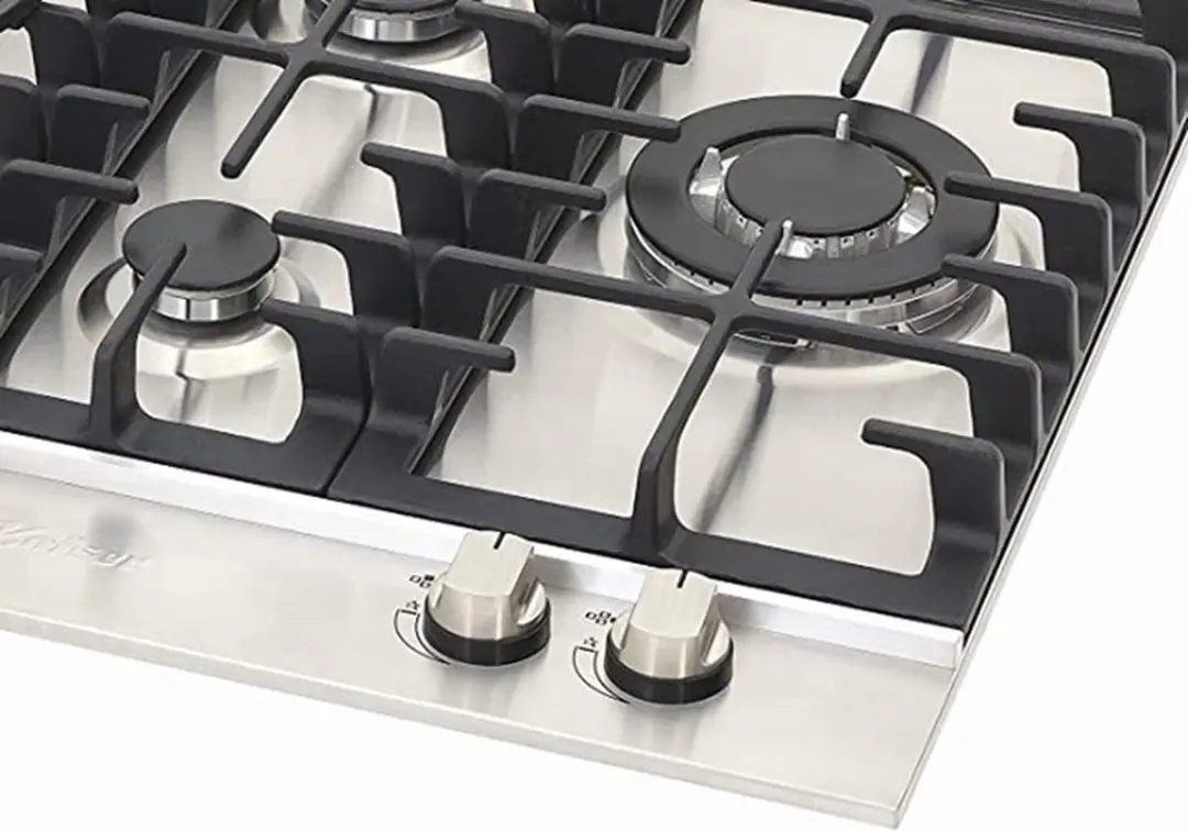 Kaiser KG 6364 Inbouwgaskookplaat 3800W - Roestvrij staal