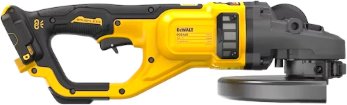 DeWalt DCG460N Accu Haakse Slijper 230mm 54V XR FlexVolt - afbeelding 6 van 6