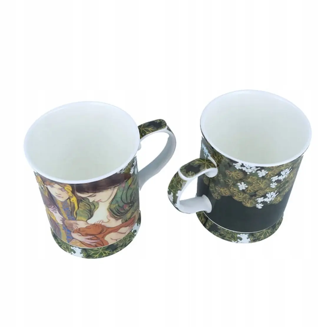 Duo Porseleinen Mokken Moederschap - 2 Stuks Multicolor