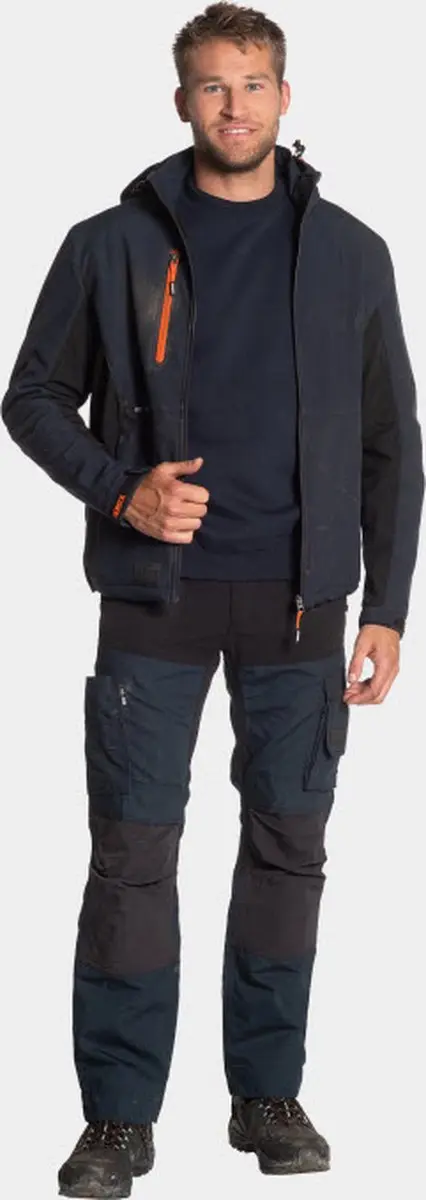 Herock Trystan Softshell Werkjas - Rood XS