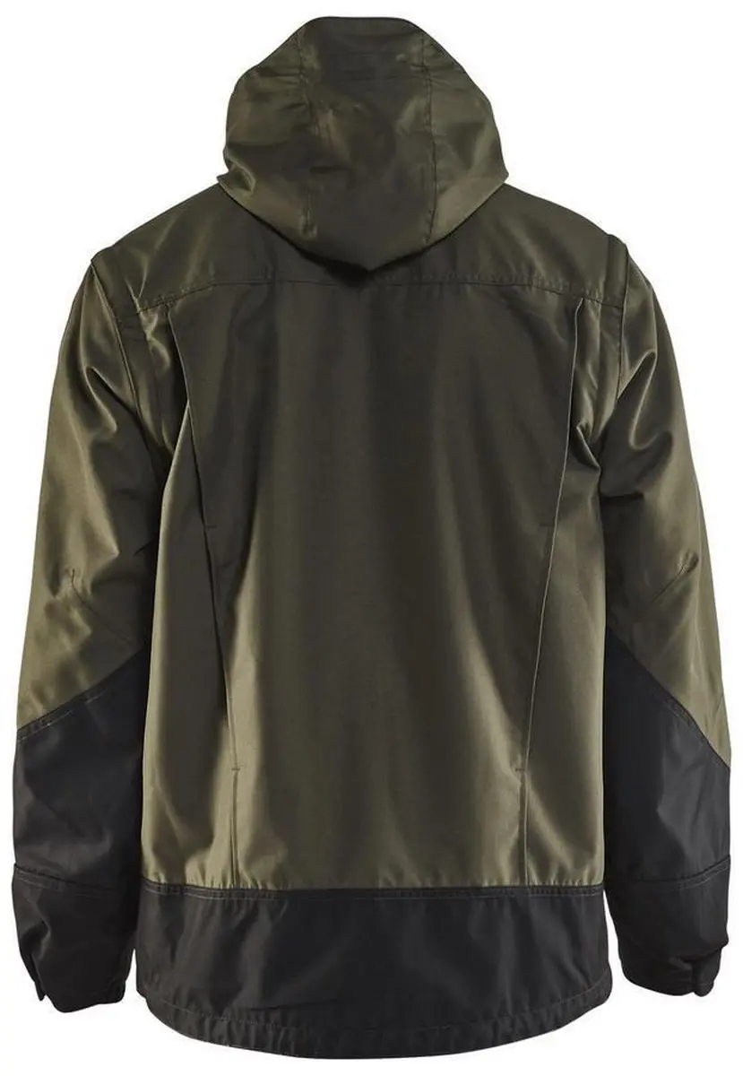 Blåkläder 4854-1977 Garden Jas - Army Groen/Zwart - XL - afbeelding 6 van 6
