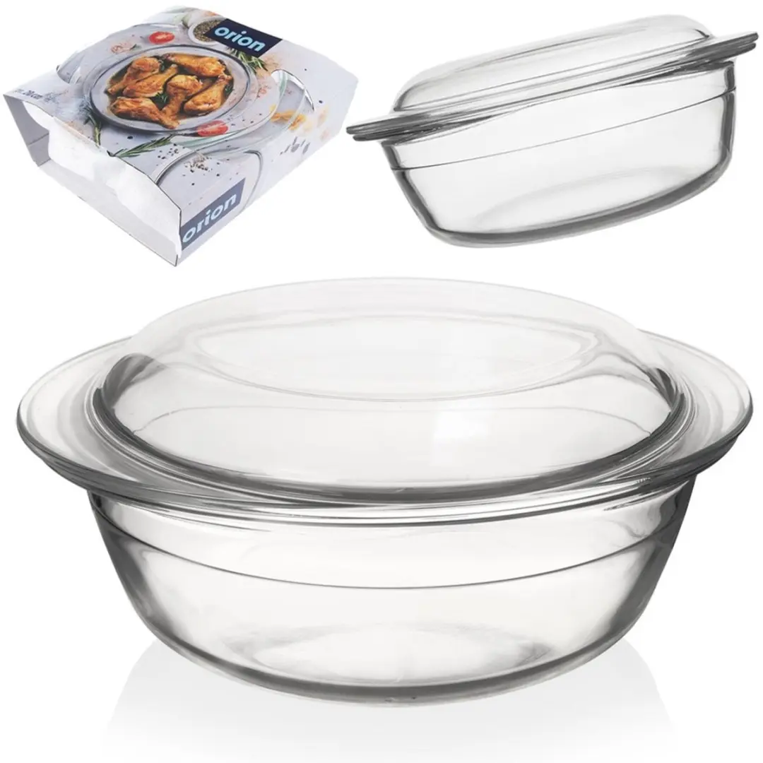 Orion Glazen Ovenschaal 1,5L - 2 Stuks - MPN 127032