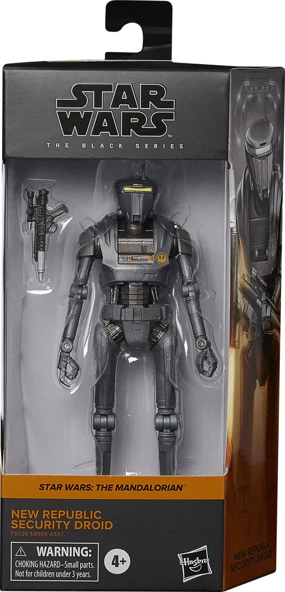 Star Wars The Black Series New Republic Security Droid E8908 - Speelfiguur - Multikleur