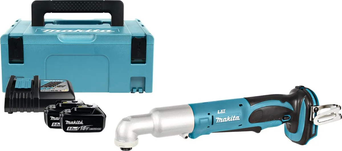 Makita DTL061RTJ 18V Li-Ion accu haakse slagschroevendraaier set (2x 5.0Ah accu) in Mbox