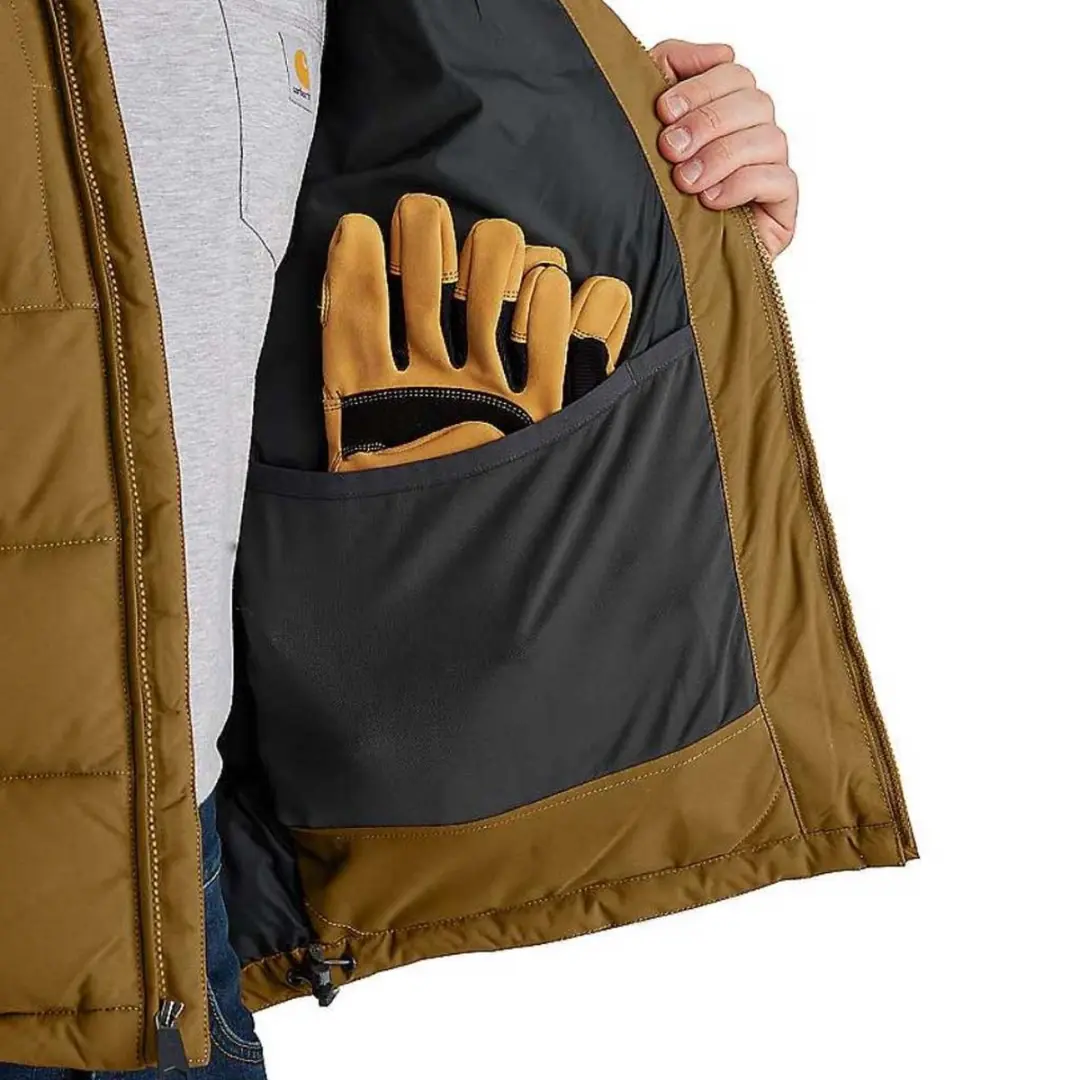 Carhartt Rain Defender Montana Geïsoleerde Winterjas Heren - XXL - Oak Brown