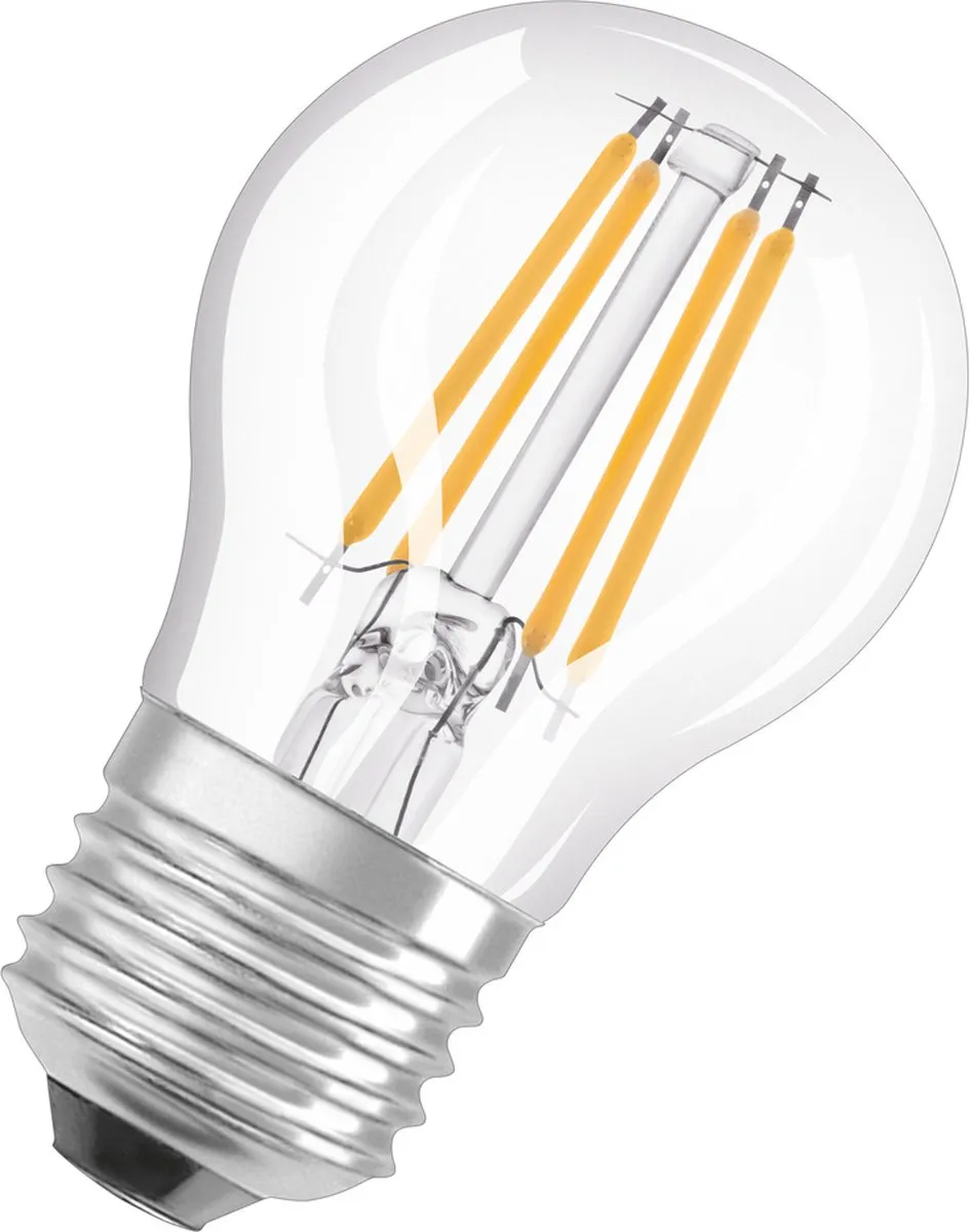 LEDVANCE LED Kogellamp P45 E27 4.2W 470lm 2700K - 10 Stuks - afbeelding 3 van 4