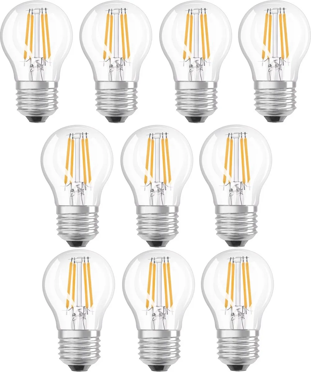 LEDVANCE LED Kogellamp P45 E27 4.2W 470lm 2700K
