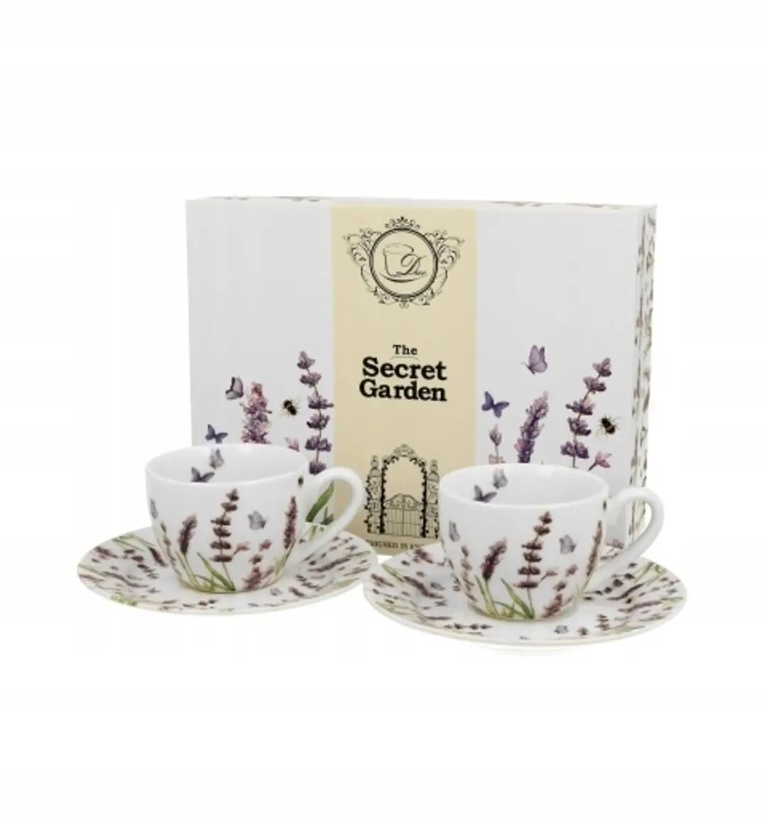 Duo Espressokopjes Classic Lavender