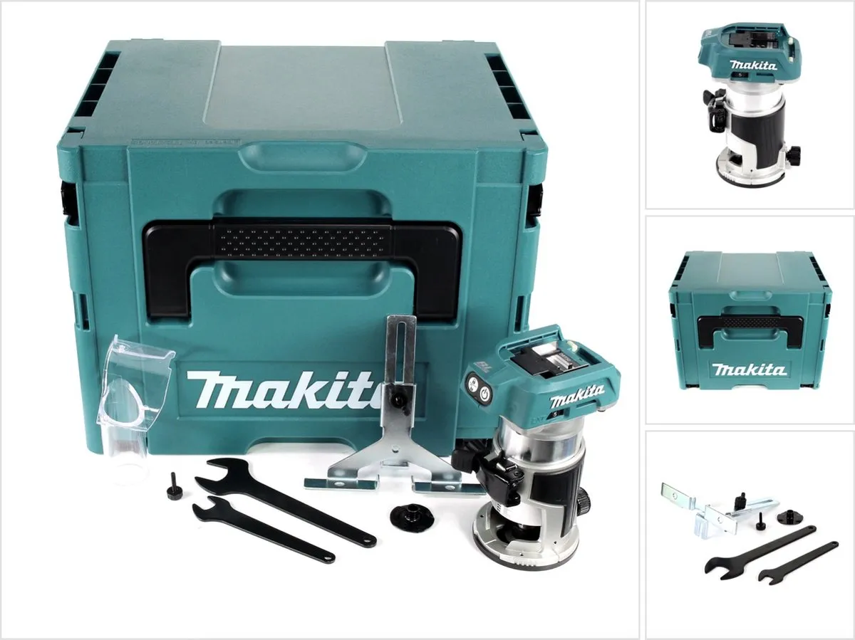 Makita DRT50ZJ 18V Boven- en Kantenfrees - 6-8mm
