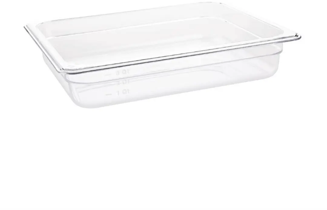 Vogue U228 Polycarbonaat Bak Transparant 3.8L