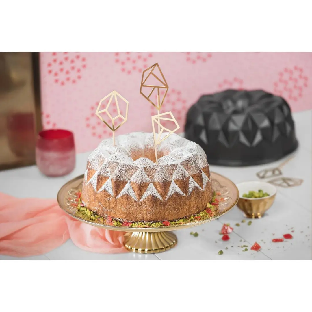 Kaiser Inspiration Tulbandvorm Ø25cm - Non-Stick - Zwart