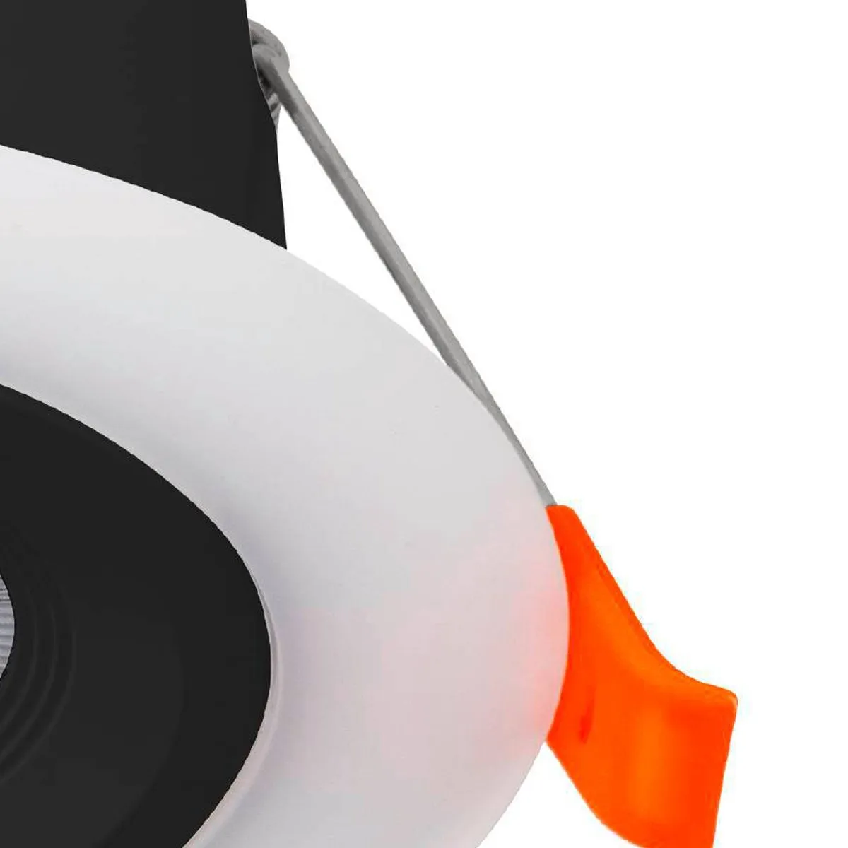 Eglo Calonge Inbouwspot LED Ø10cm - Zwart/Wit