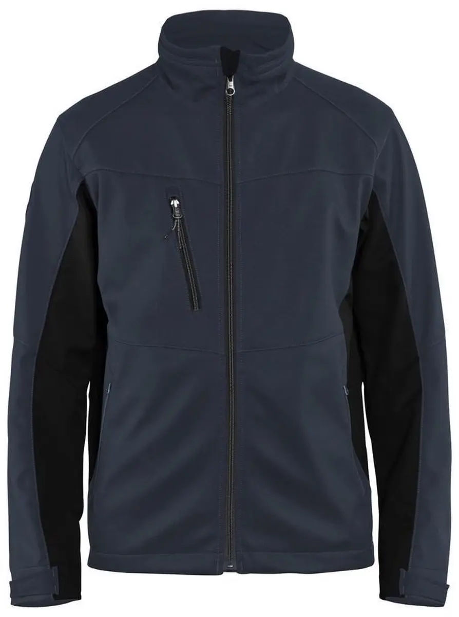 Blåkläder 495025168699S Softshell Jack - Donker Marineblauw/Zwart S