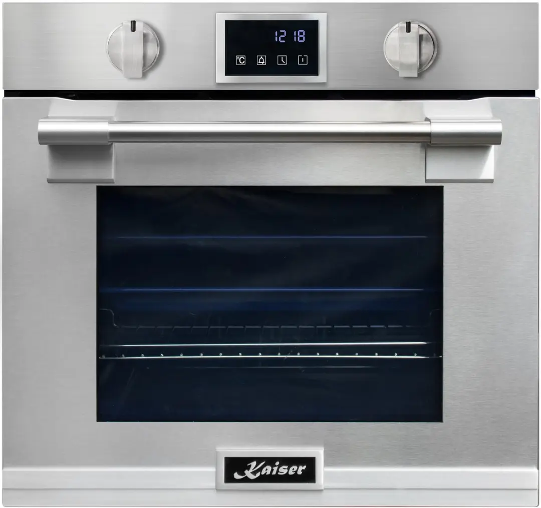 Kaiser EH 6339 XXL Inbouwoven 86L - met AirFry & pyrolyse - 60cm - incl gaskookplaat - Rvs