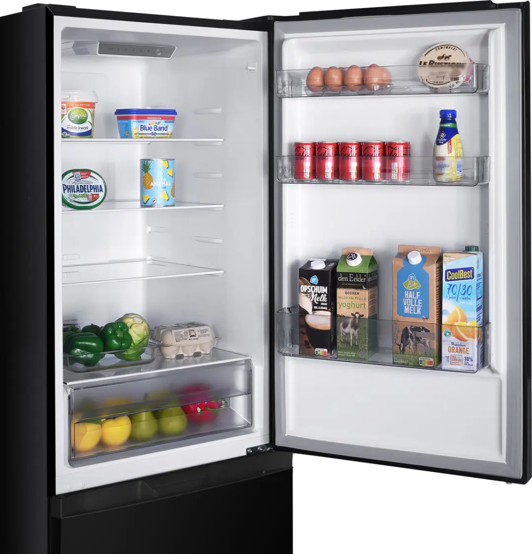 Tomado TCR1855B Koel-vriescombinatie 327L - No Frost - Zwart