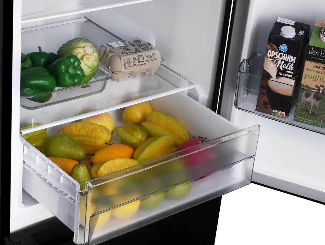 Tomado TCR1855B Koel-vriescombinatie 327L - No Frost - Zwart