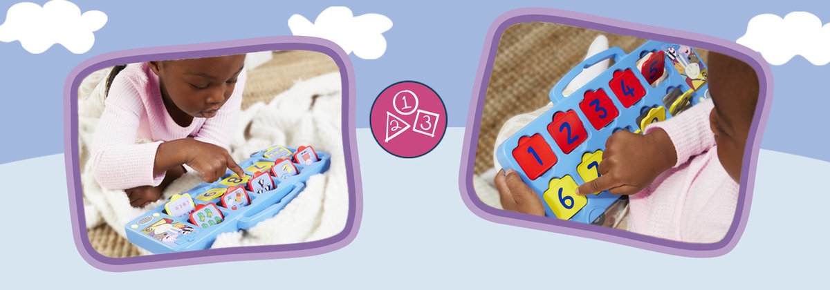 Hasbro Peppa Pig Peppa's 1-2-3 Bus - Speelgoed voor 2+ jaar - Meerkleurig