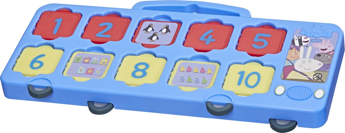 Hasbro Peppa Pig Peppa's 1-2-3 Bus - Speelgoed voor 2+ jaar - Meerkleurig