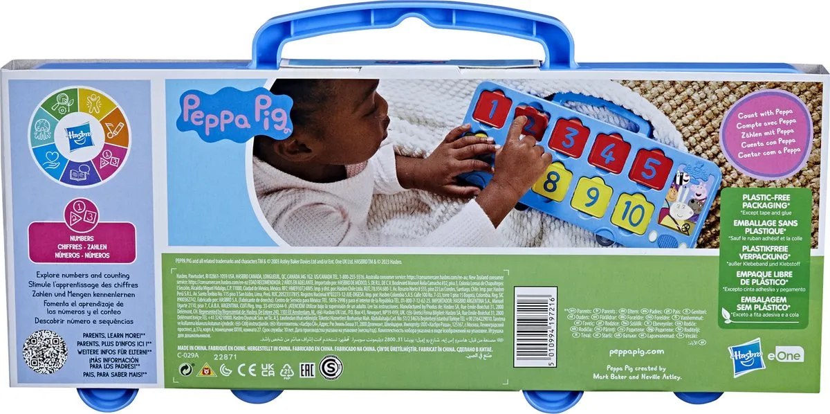 Hasbro Peppa Pig 1-2-3 Bus - Meerkleurig - afbeelding 6 van 6