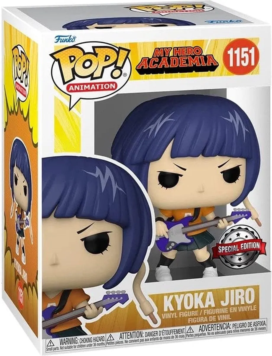 Funko My Hero Academia POP! Jirou met Gitaar - 9cm - Multicolor