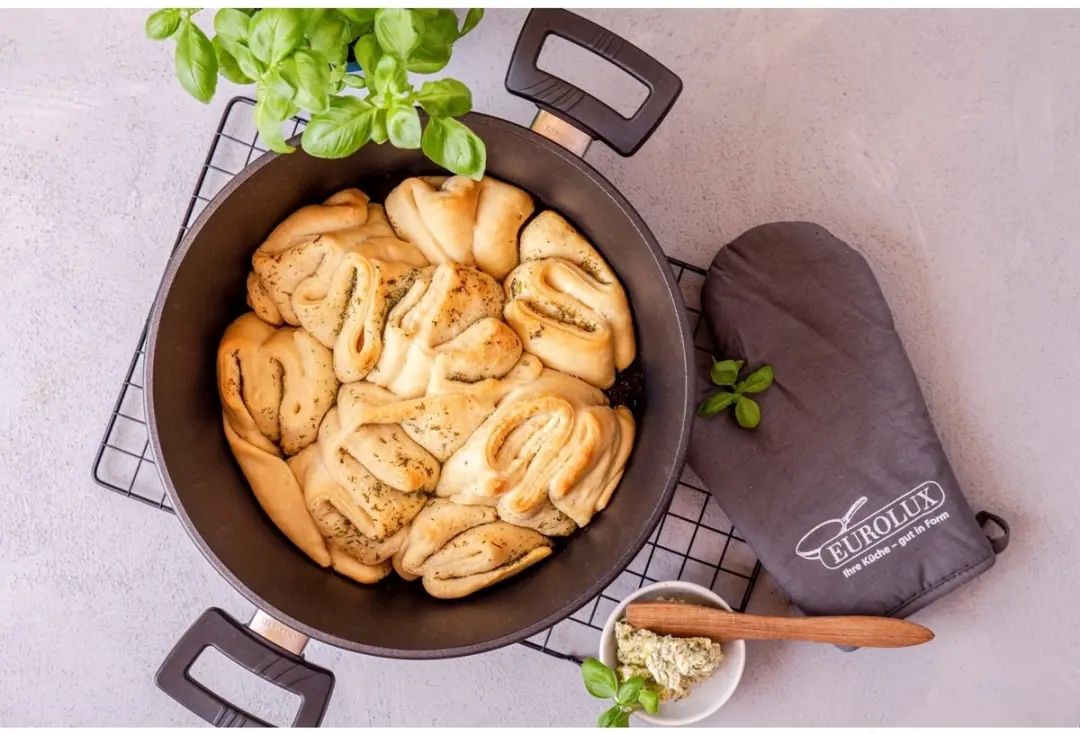 Eurolux Braadpan 32cm - Zwart