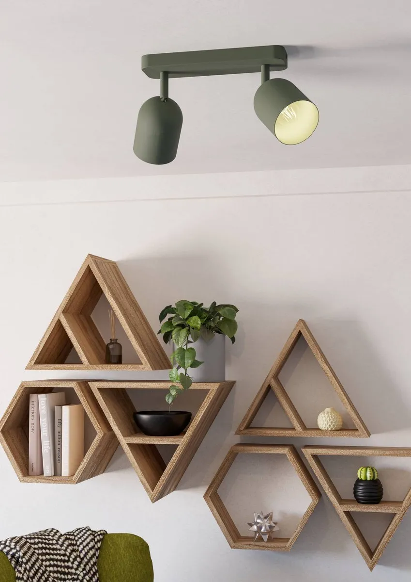 Eglo Tilston Spot E14 - 28cm Groen - Kantelbaar