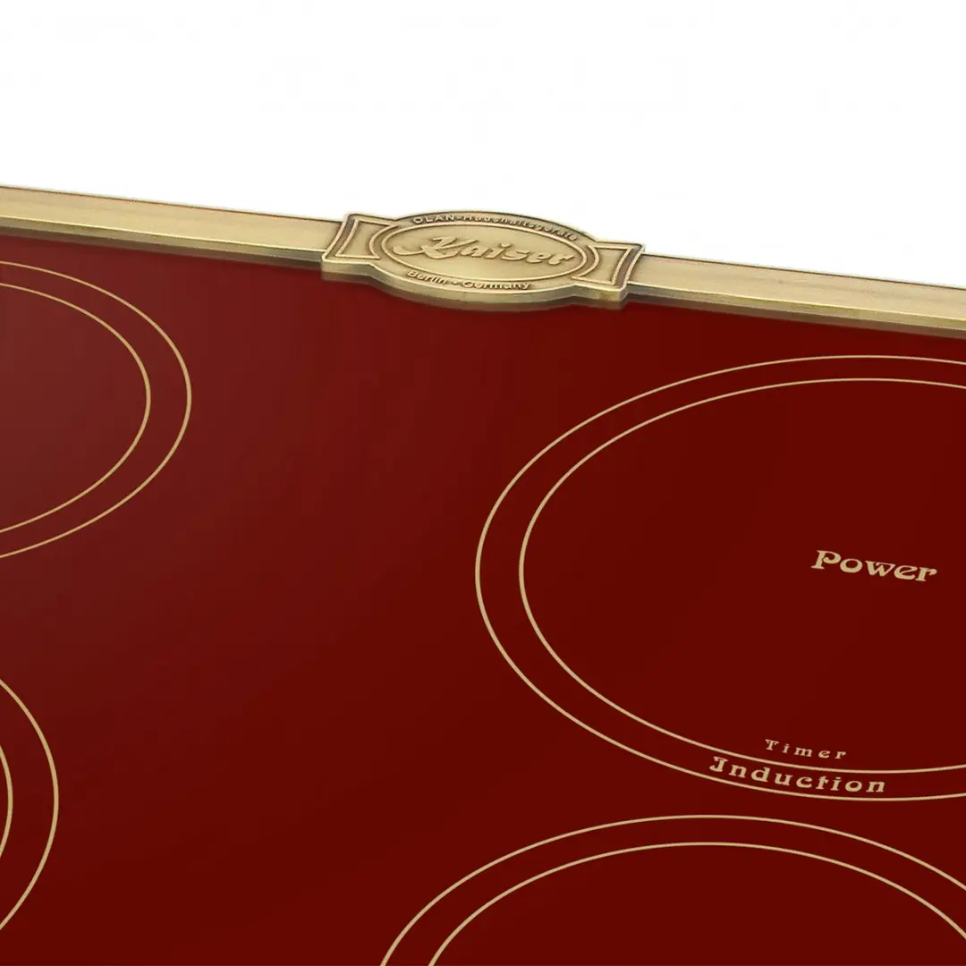 Kaiser KCT 6195 iRotEm Inductiekookplaat 60cm - 4x QuickHeat - Bordeaux