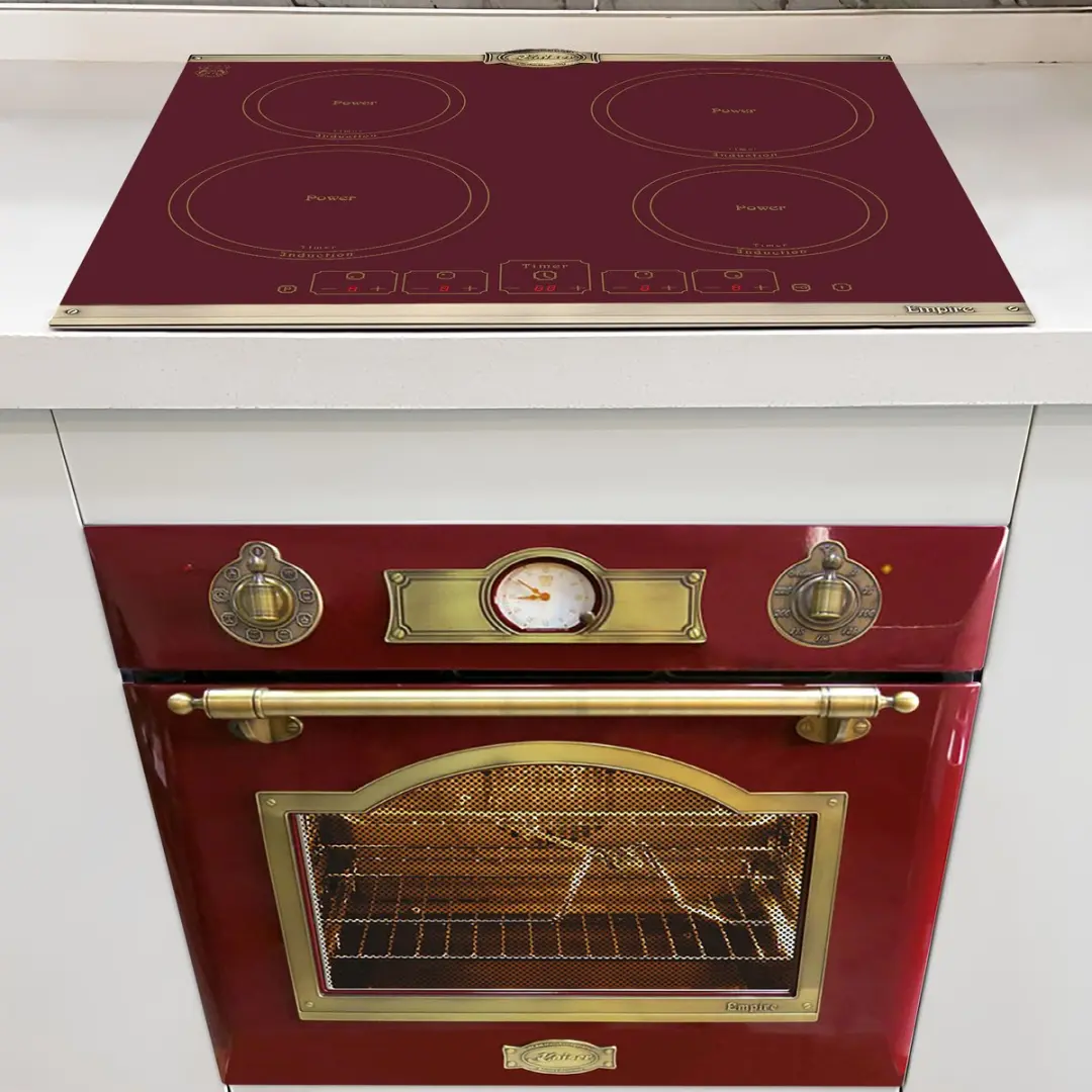 Kaiser KCT 6195 iRotEm Inductiekookplaat 60cm - 4x QuickHeat - Bordeaux