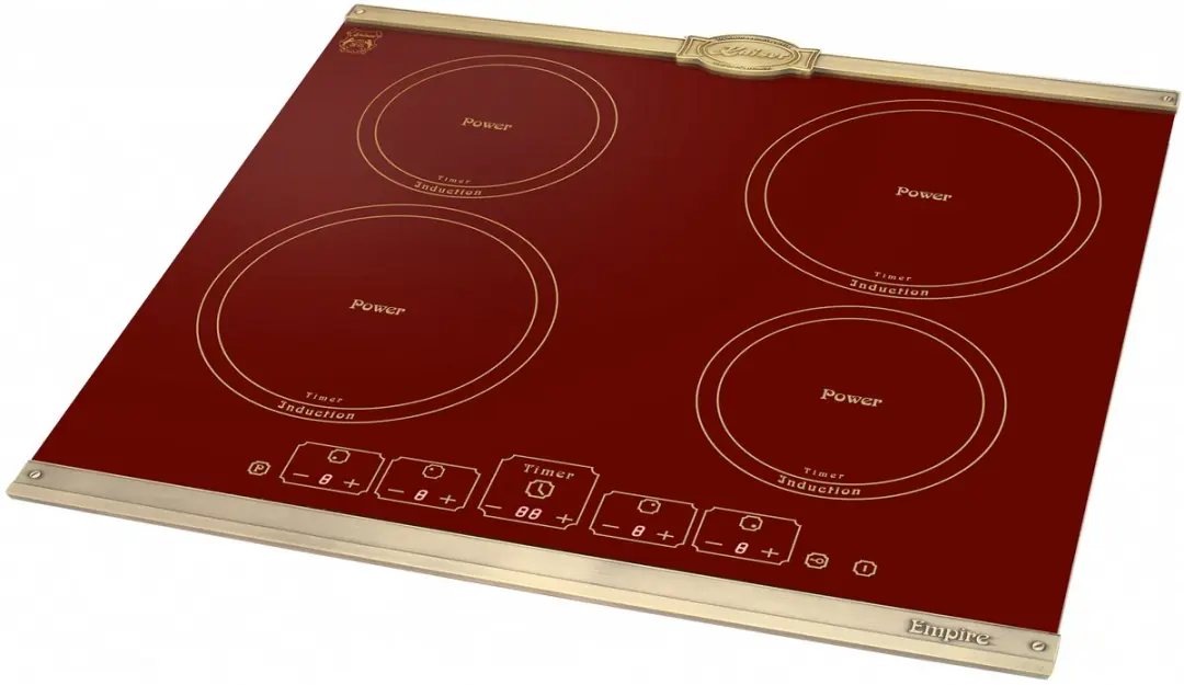 Kaiser KCT 6195 iRotEm Inductiekookplaat 60cm - 4x QuickHeat - Bordeaux