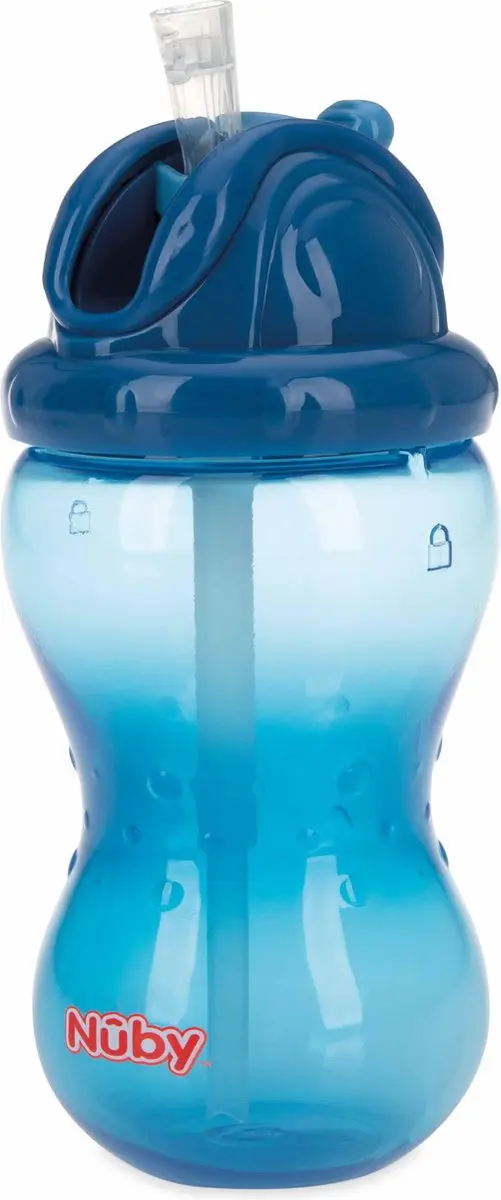 Nûby Flip-It Drinkbeker 360ml - Blauw