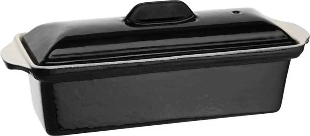 Voque Pate Terrine Zwart 1,3ltr