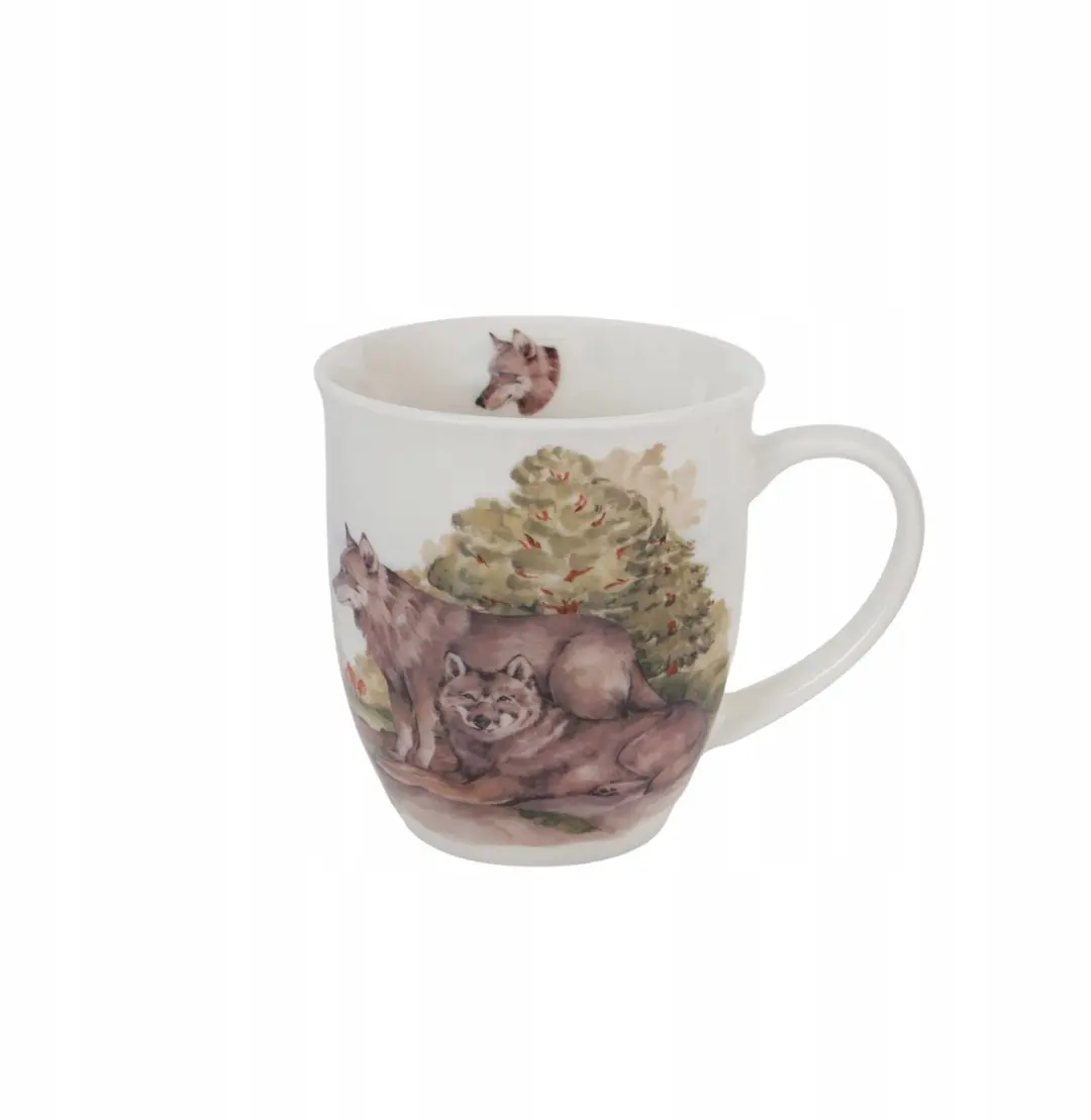 Duo World of Animals Mok 400ml - Multicolor